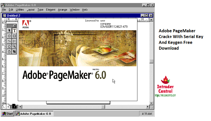 Adobe PageMaker Crack+ With Serial Key And Keygen Free Download