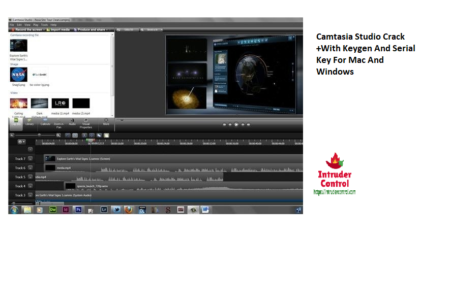 Camtasia Studio Crack +With Keygen And Serial Key For Mac And Windows