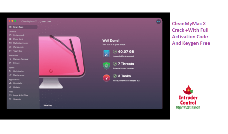 CleanMyMac X Crack +With Full Activation Code And Keygen Free