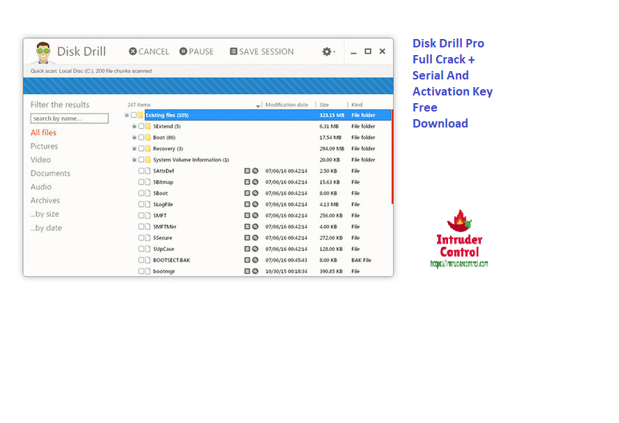 Disk Drill Pro Full Crack + Serial And Activation Key Free Download