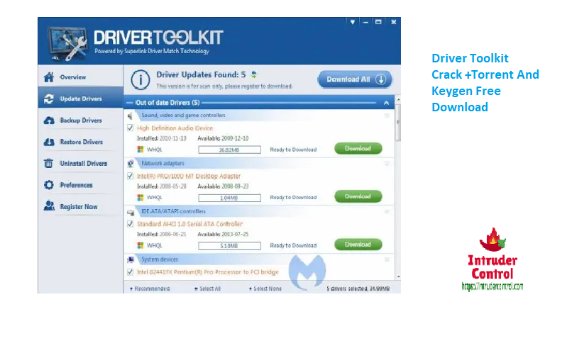 Driver Toolkit Crack +Torrent And Keygen Free Download