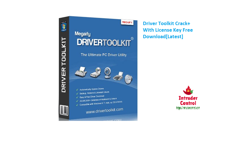 Driver Toolkit Crack+ With License Key Free Download[Latest]