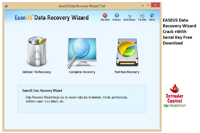 EASEUS Data Recovery Wizard Crack +With Serial Key Free Download