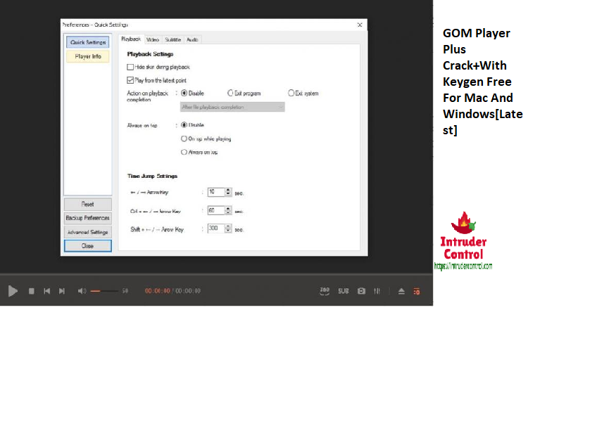 GOM Player Plus Crack+With Keygen Free For Mac And Windows[Latest]