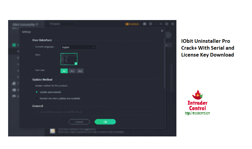 IObit Uninstaller Pro Crack+ With Serial and License Key Download