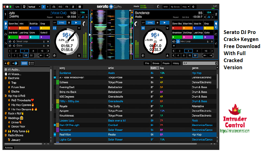 Serato DJ Pro Crack+ Keygen Free Download With Full Cracked Version