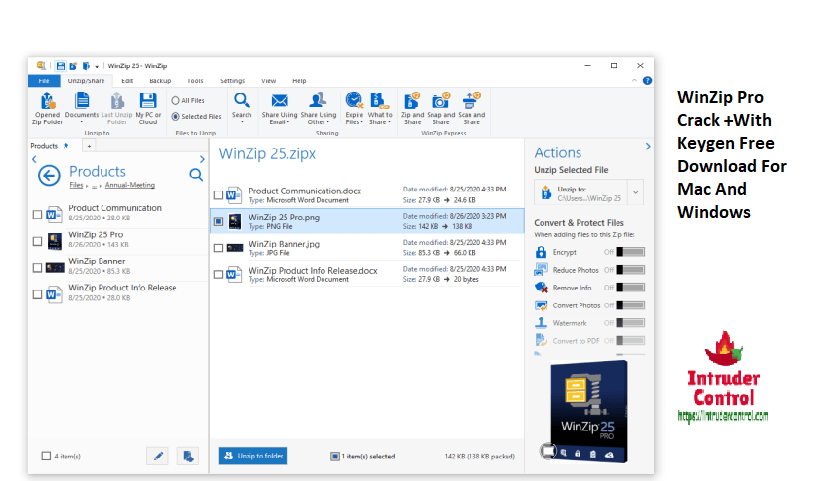 WinZip Pro Crack +With Keygen Free Download For Mac And Windows